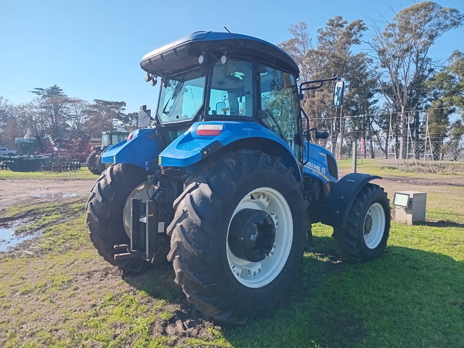 Tractor New Holland T5 110 S, año 2022